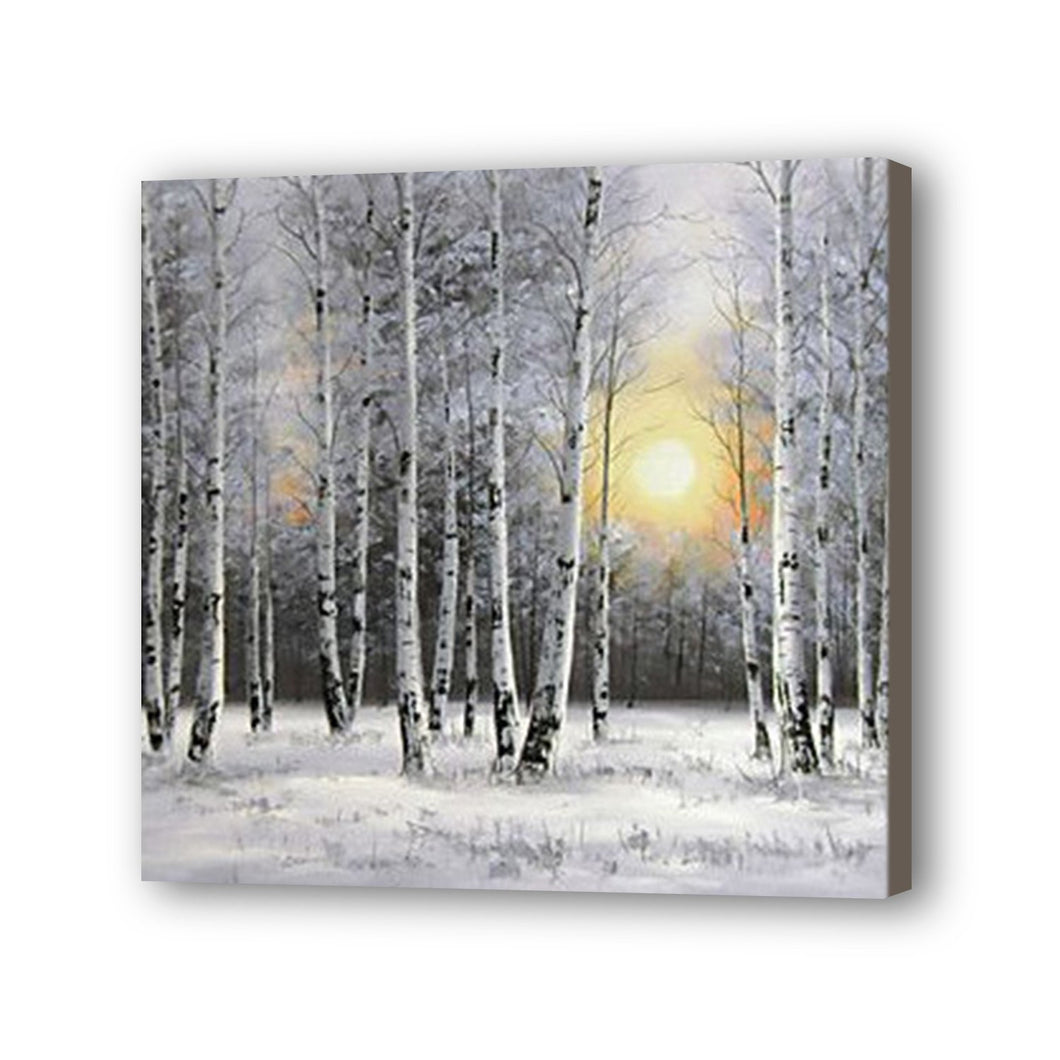 Tree Hand Painted Oil Painting / Canvas Wall Art UK HD09710