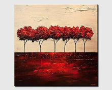 Load image into Gallery viewer, Tree Hand Painted Oil Painting / Canvas Wall Art UK HD09712
