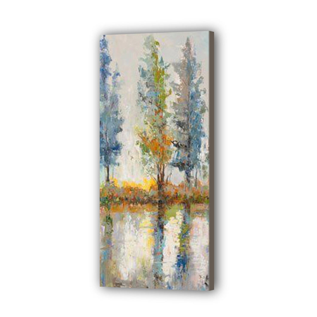 Tree Hand Painted Oil Painting / Canvas Wall Art UK HD09725