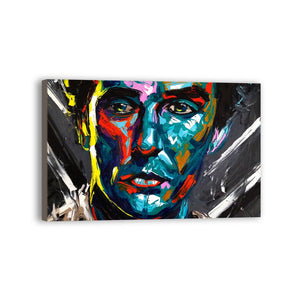 Man Hand Painted Oil Painting / Canvas Wall Art UK HD09739
