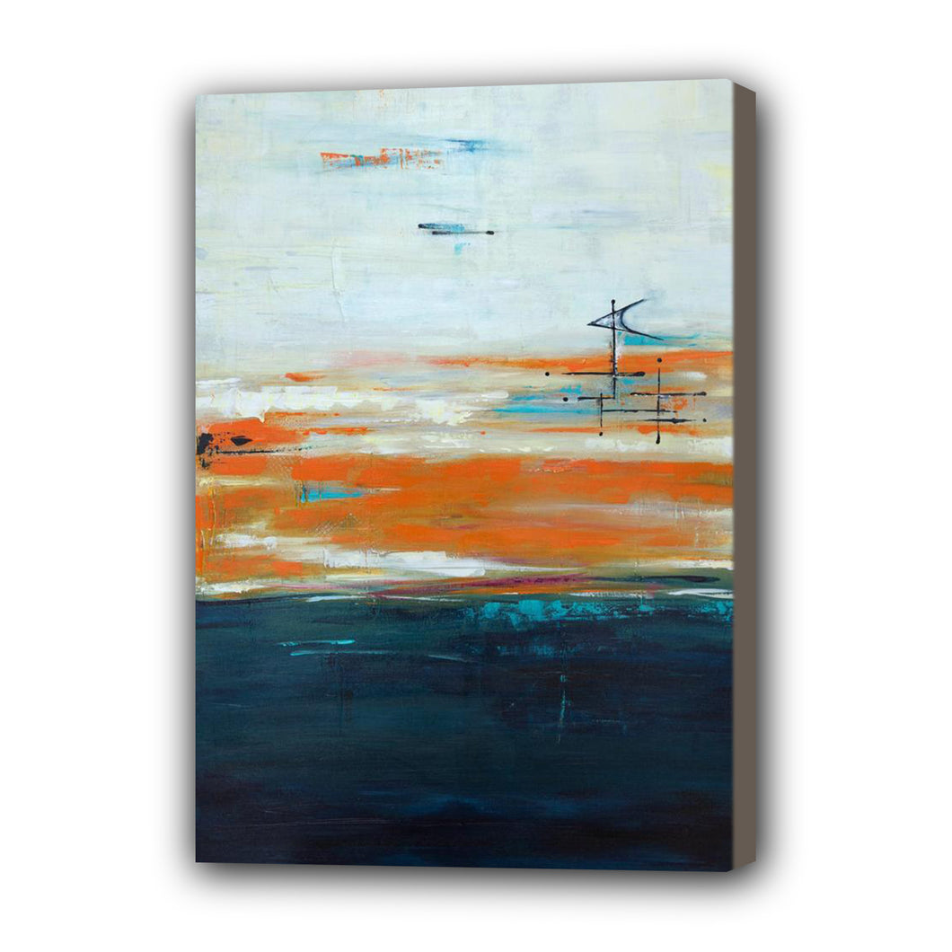Abstract Hand Painted Oil Painting / Canvas Wall Art HD09824