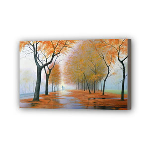 Tree Hand Painted Oil Painting / Canvas Wall Art UK HD09829