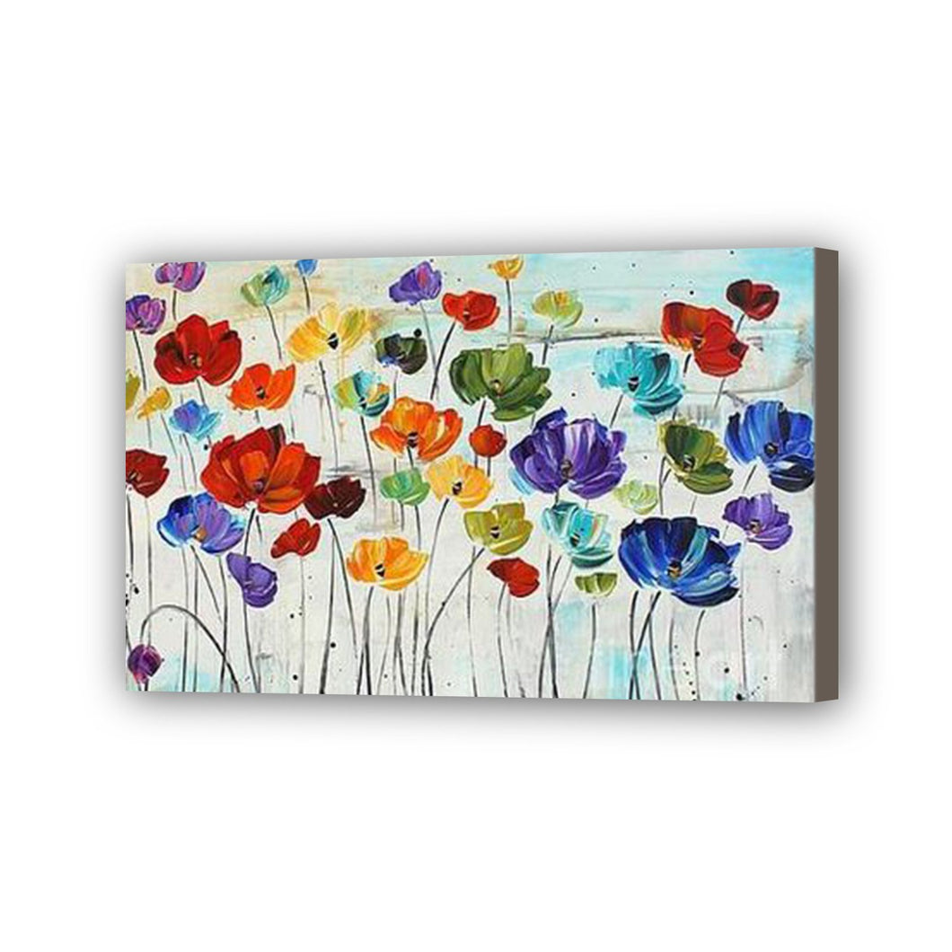 Flower Hand Painted Oil Painting / Canvas Wall Art UK HD09839