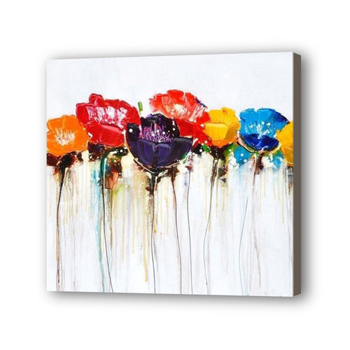 Flower Hand Painted Oil Painting / Canvas Wall Art UK HD09858