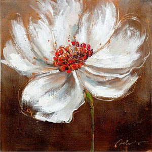 Flower Hand Painted Oil Painting / Canvas Wall Art UK HD09859