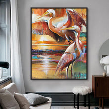 Load image into Gallery viewer, Bird Hand Painted Oil Painting / Canvas Wall Art HD09862
