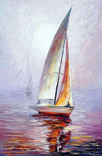 Load image into Gallery viewer, Boat Hand Painted Oil Painting / Canvas Wall Art UK HD09869
