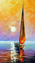 Load image into Gallery viewer, Boat Hand Painted Oil Painting / Canvas Wall Art UK HD09871
