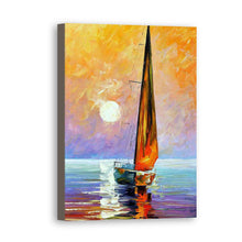Load image into Gallery viewer, Boat Hand Painted Oil Painting / Canvas Wall Art UK HD09871
