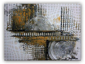 Abstract Hand Painted Oil Painting / Canvas Wall Art UK HD09878