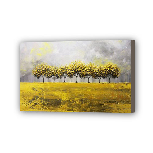 Tree Hand Painted Oil Painting / Canvas Wall Art UK HD09882