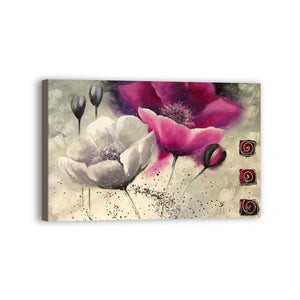 Flower Hand Painted Oil Painting / Canvas Wall Art HD09883