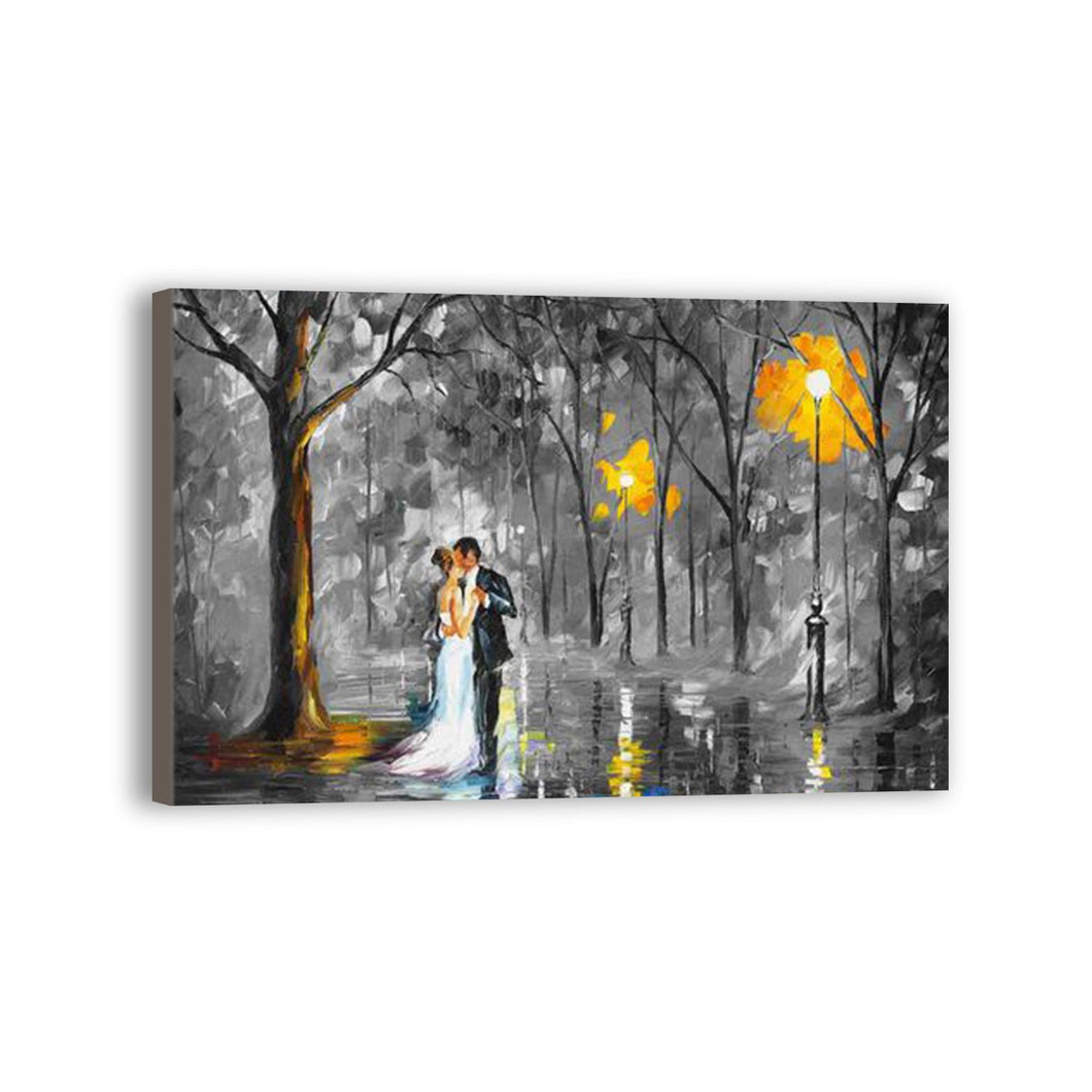 Street Hand Painted Oil Painting / Canvas Wall Art UK HD09891