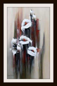 Flower Hand Painted Oil Painting / Canvas Wall Art UK HD09894