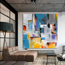 Load image into Gallery viewer, Abstract Hand Painted Oil Painting / Canvas Wall Art HD09902

