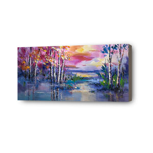 Tree Hand Painted Oil Painting / Canvas Wall Art HD09905