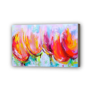 Flower Hand Painted Oil Painting / Canvas Wall Art UK HD09914