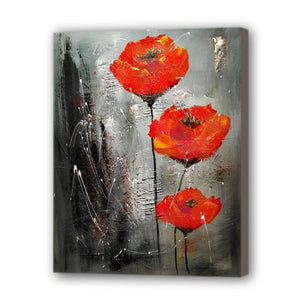 Flower Hand Painted Oil Painting / Canvas Wall Art UK HD09915