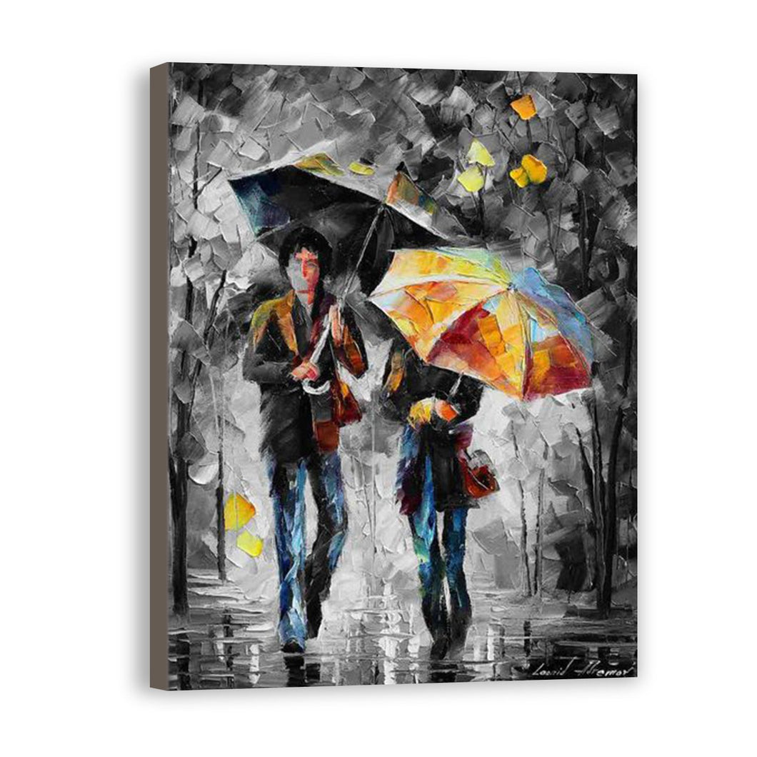 Street Hand Painted Oil Painting / Canvas Wall Art UK HD09917