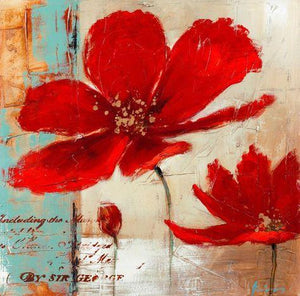 Flower Hand Painted Oil Painting / Canvas Wall Art UK HD09936