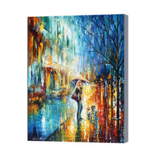 Load image into Gallery viewer, New Street Hand Painted Oil Painting / Canvas Wall Art HD44178
