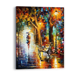 New Street Hand Painted Oil Painting / Canvas Wall Art HD44181