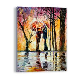New Street Hand Painted Oil Painting / Canvas Wall Art HD44210
