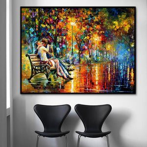 New Lover Hand Painted Oil Painting / Canvas Wall Art HD44273