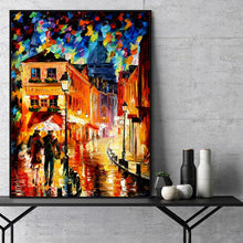 Load image into Gallery viewer, New Street Hand Painted Oil Painting / Canvas Wall Art HD44349
