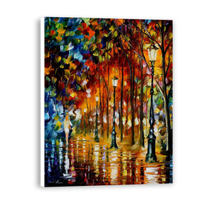 New Street Hand Painted Oil Painting / Canvas Wall Art HD44391