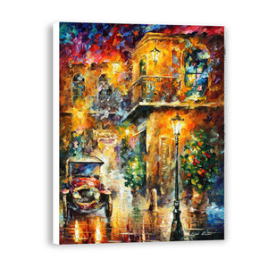 New Street Hand Painted Oil Painting / Canvas Wall Art HD44465