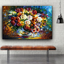 Load image into Gallery viewer, New Flower Hand Painted Oil Painting / Canvas Wall Art HD44735
