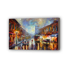 Load image into Gallery viewer, New Street Hand Painted Oil Painting / Canvas Wall Art HD44760
