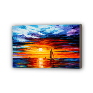 New Sea Hand Painted Oil Painting / Canvas Wall Art HD51341-2