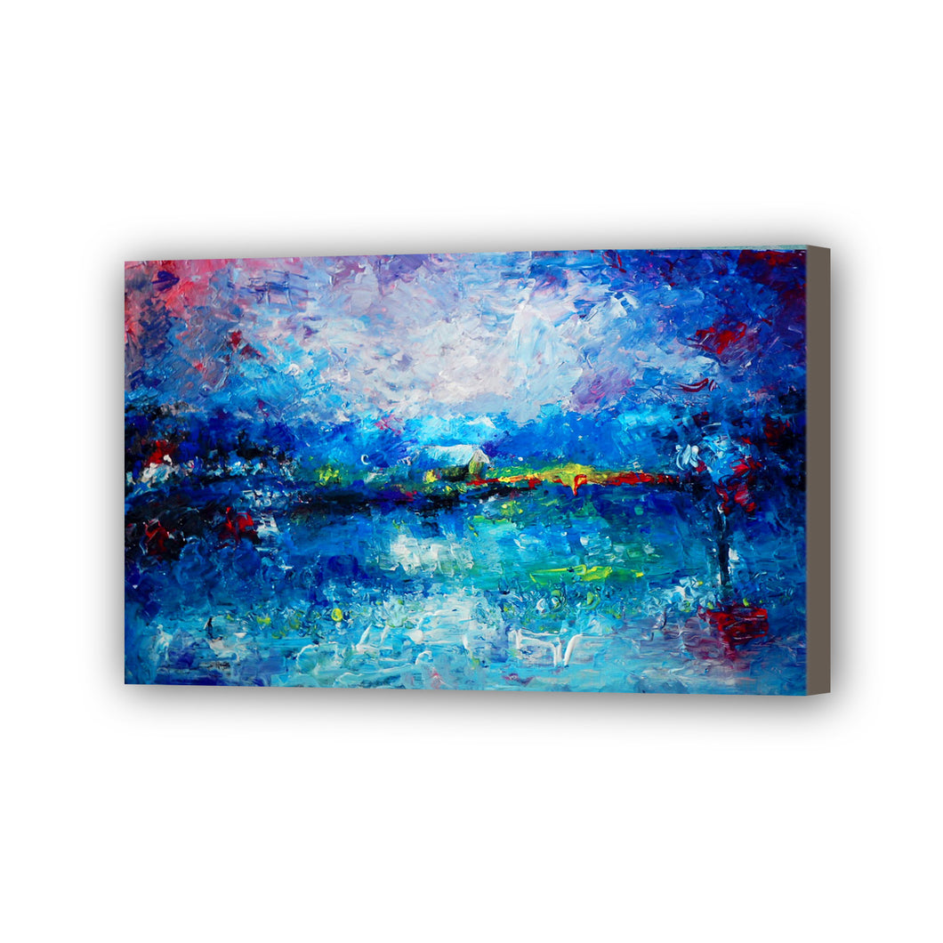 New Abstract Hand Painted Oil Painting / Canvas Wall Art HD51346-2