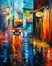 Load image into Gallery viewer, New Street Hand Painted Oil Painting / Canvas Wall Art HD51402-2
