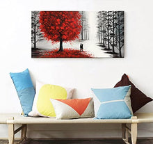Load image into Gallery viewer, Tree Hand Painted Oil Painting / Canvas Wall Art CM005

