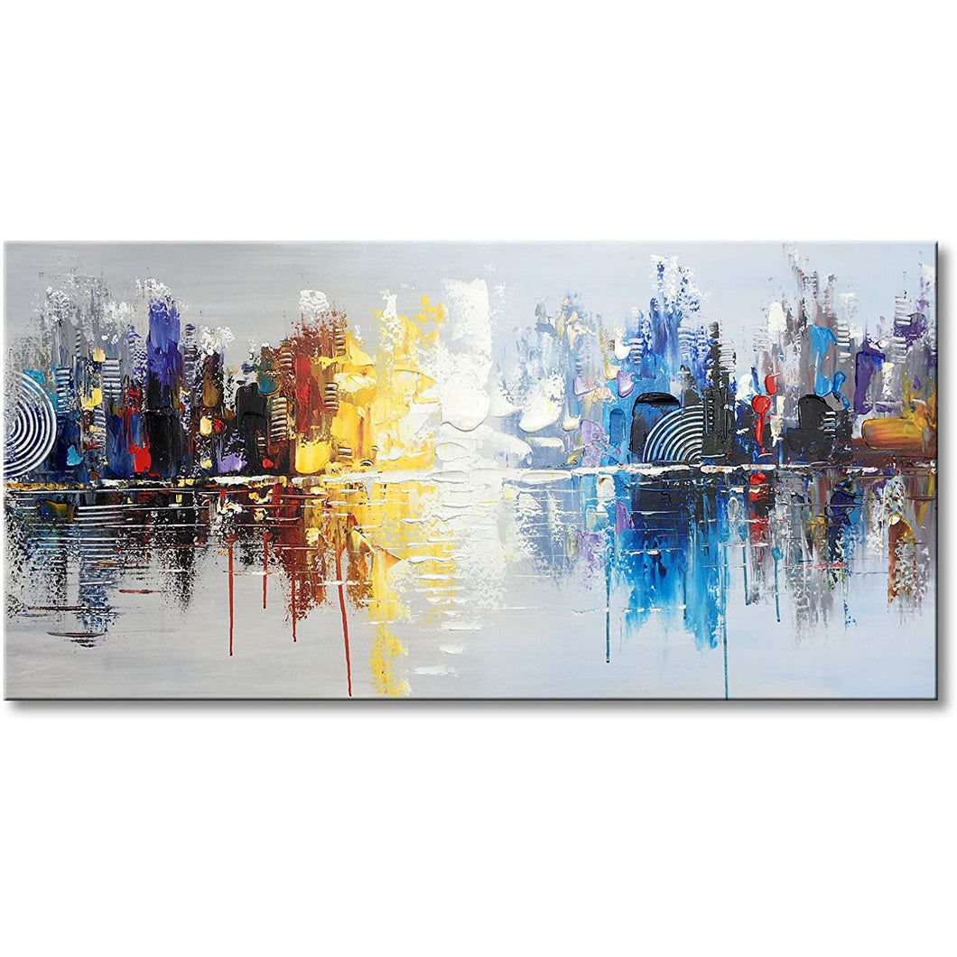 Abstract Hand Painted Oil Painting / Canvas Wall Art CM007