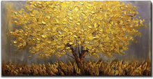 Load image into Gallery viewer, Tree Hand Painted Oil Painting / Canvas Wall Art CM008
