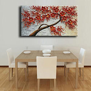 Tree Hand Painted Oil Painting / Canvas Wall Art CM009