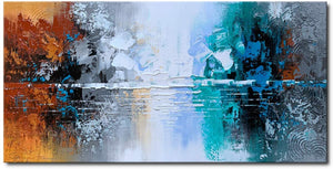 Abstract Hand Painted Oil Painting / Canvas Wall Art CM015
