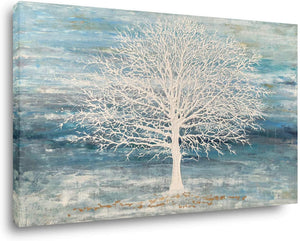 Tree Hand Painted Oil Painting / Canvas Wall Art CM020