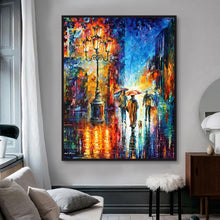 Load image into Gallery viewer, New Street Hand Painted Oil Painting / Canvas Wall Art HD44198
