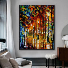 Load image into Gallery viewer, New Street Hand Painted Oil Painting / Canvas Wall Art HD44391
