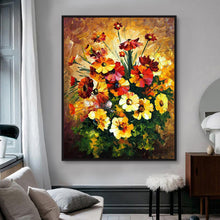 Load image into Gallery viewer, New Flower Hand Painted Oil Painting / Canvas Wall Art HD44463
