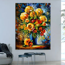 Load image into Gallery viewer, New Flower Hand Painted Oil Painting / Canvas Wall Art HD44466
