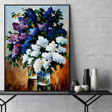 Load image into Gallery viewer, New Flower Hand Painted Oil Painting / Canvas Wall Art HD44468
