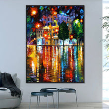 Load image into Gallery viewer, New City Hand Painted Oil Painting / Canvas Wall Art HD44475
